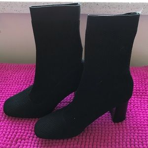 Zara Basic Collection sock boots